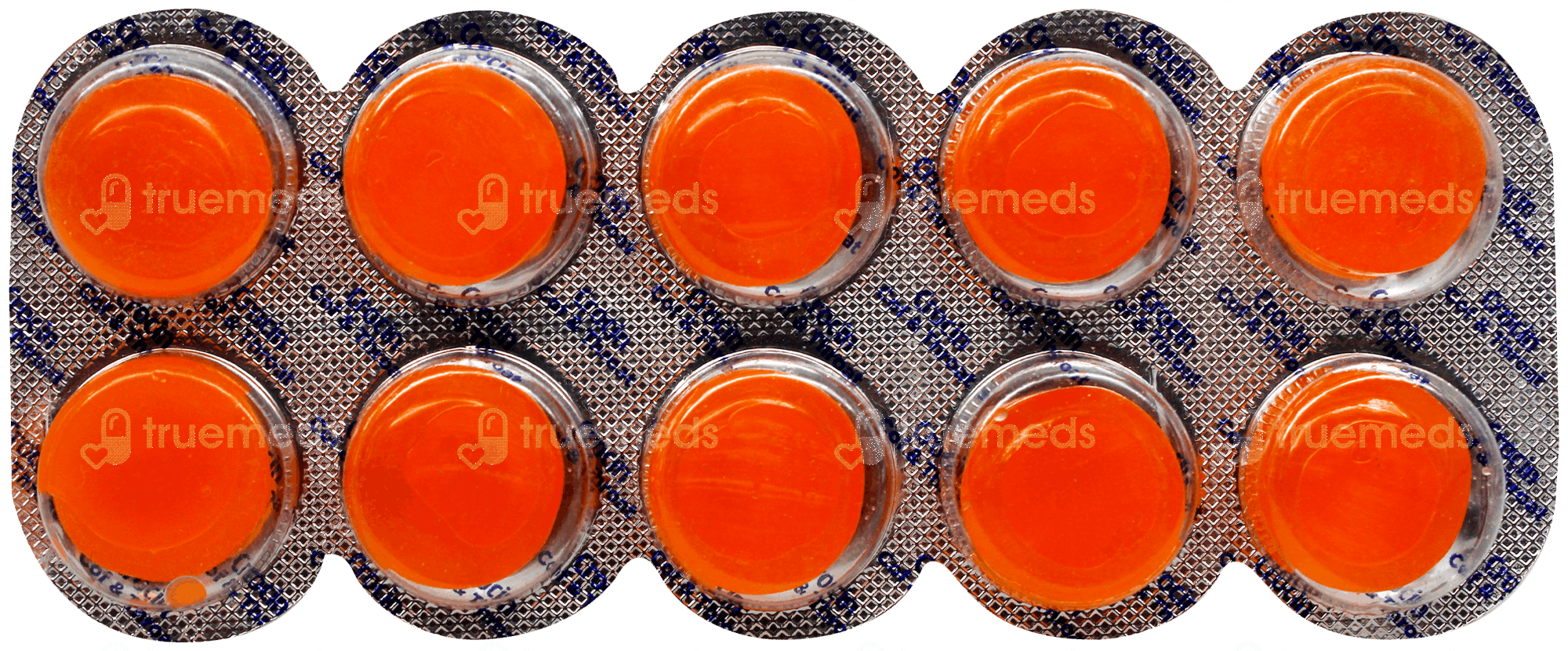 Crocin Cof And Throat Orange Lozenges 10