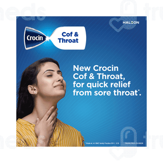 Crocin Cof And Throat Orange Lozenges 10