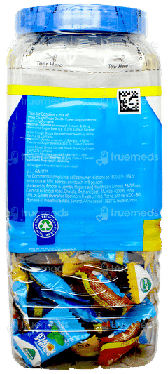 Vicks Cough Drops Double Power Warming Ginger Soothing Honey Cooling Menthol Lozenges 105 + 5 Free