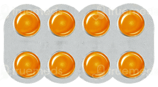 Vicks Medicated Orange Menthol Throat Lozenges 8