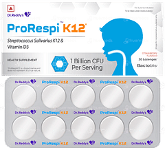 Prorespi K12 Strawberry Flavour 3 Pack Of 10 Lozenges