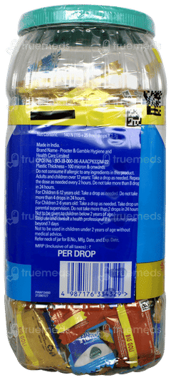 Vicks Cough Drops Double Power Warming Ginger Soothing Honey Cooling Menthol Lozenges 115 + 25 Free