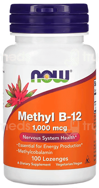 Now Methyl B 12 1000Mcg Lozenges 100
