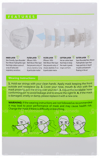 Leeford N95 Ffp2 Respirator Protective Mask 1