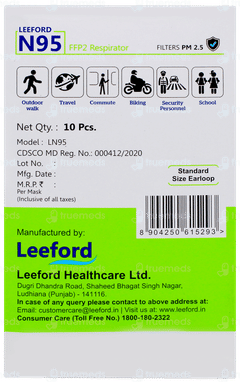 Leeford N95 Ffp2 Respirator Protective Mask 1