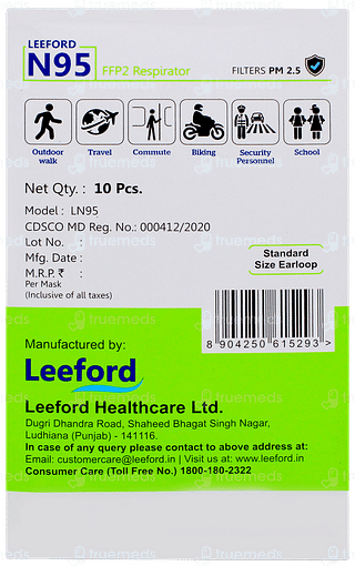 Leeford N95 Ffp2 Respirator Protective Mask 1