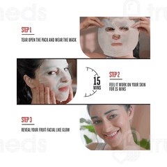 Lakme Blush And Glow Sheet Mask Strawberry Blast 25 ML