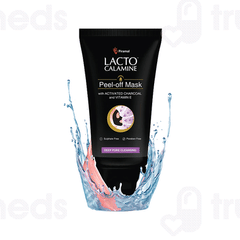Lacto Calamine Peel Off Mask With Activated Charcoal And Vitamin E Mask 60 Gm