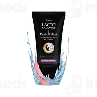 Lacto Calamine Peel Off Mask With Activated Charcoal And Vitamin E Mask 60 Gm
