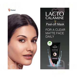 Lacto Calamine Peel Off Mask With Activated Charcoal And Vitamin E Mask 60 Gm