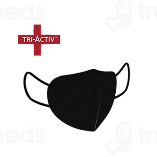 Tri Activ 6 Layer Protection N95 Protective Mask Black 1