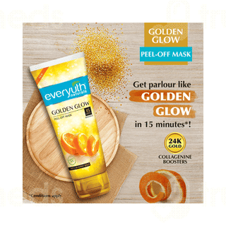 Everyuth Naturals New Golden Glow Peel Off Mask 50gm