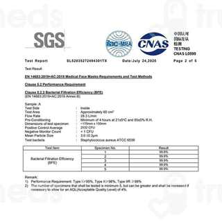 Vandelay 3 Ply Disposable Surgical Face Mask 50
