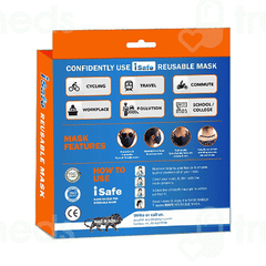 I Safe Nano Shield P95 Reusable Mask Pack Of 2