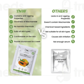 Tnw Papaya Face Sheet Mask 1