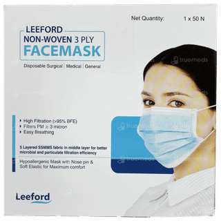 Leeford Non Woven 3 Ply Facemask 1