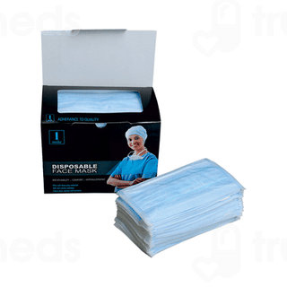 1mile Disposable 3 Ply Blue Medical Mask 100