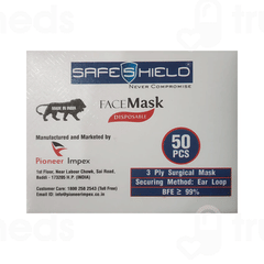 Safeshield Disposable Face Mask 50