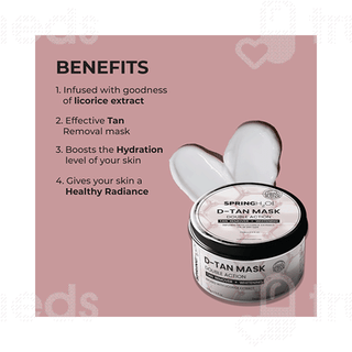 Spring H2o D Tan Double Action Mask 500gm