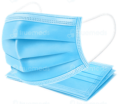 Fitwell 3 Ply Disposable Face Mask 100