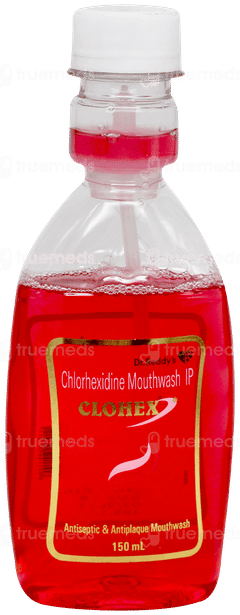 Clohex Clohex 0.2 % Mouth Wash 150 ML | Order Clohex 0.2 % Mouth Wash 150 ML ...