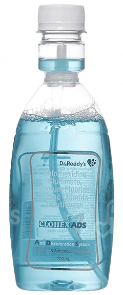 Clohex Ads Mouthwash 200Ml
