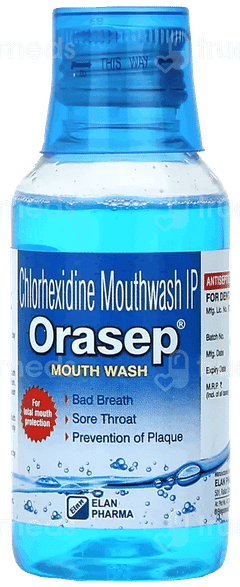 Orasep Mouth Wash 100Ml Orasep Mouth Wash 100Ml