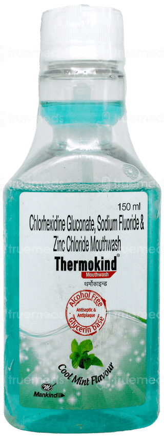 Thermokind Cool Mint Flavour Mouthwash 150Ml