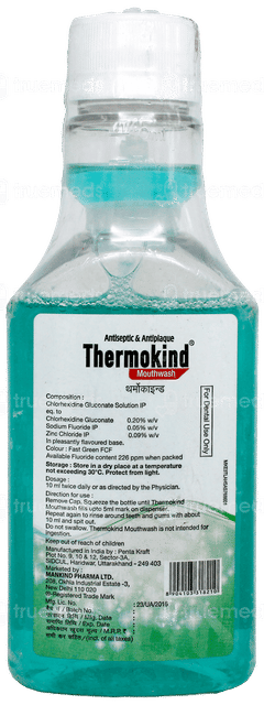 Thermokind Cool Mint Flavour Mouthwash 150Ml