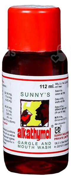 Alkathymol Gargle And Mouth Wash 112Ml Alkathymol Gargle And Mouth Wash 112Ml