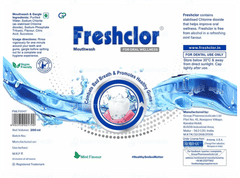 Freshclor Mint Flavour Mouthwash 200Ml