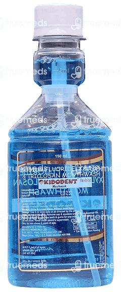 Kidodent Bubble Fruit Flavour Mouthwash 150ml Kidodent Bubble Fruit Flavour Mouthwash 150ml