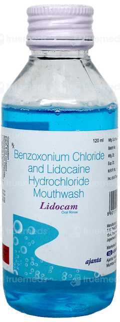 Lidocam Oral Rinse 120Ml Lidocam Oral Rinse 120Ml