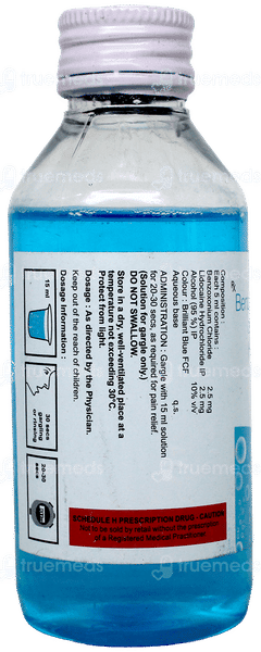 Lidocam Oral Rinse 120Ml
