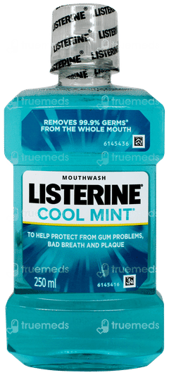 Listerine Cool Mint Mouthwash 250ml