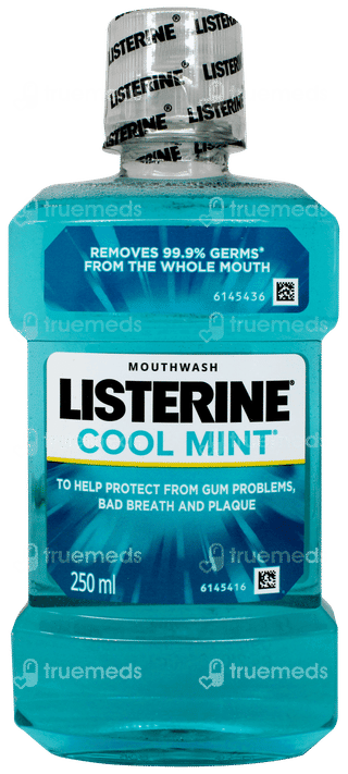 Listerine Cool Mint Mouthwash 250ml