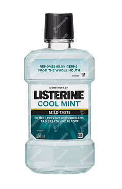 Listerine Cool Mint Mild Taste Mouthwash 500ml Listerine Cool Mint Mild Taste Mouthwash 500ml