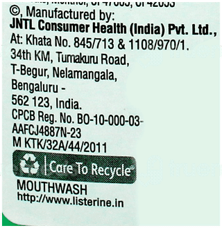 Listerine Freshburst Mouthwash 250Ml