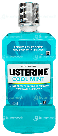 Listerine Cool Mint Mouthwash 500ml