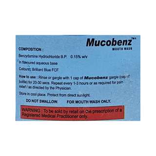 Mucobenz Mouth Wash 200ml