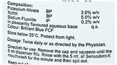 Sensodent K Mouthwash 150Ml
