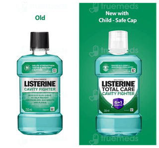 Listerine Cavity Fighter Mouthwash 250Ml