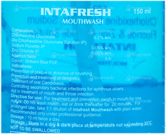 Intafresh Mouthwash 150Ml
