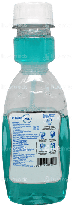 Clohex Ads Mouthwash 80Ml