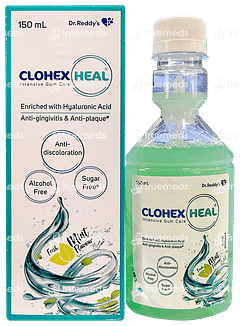 Clohex Heal Mint Flavour Mouth Wash 150ml