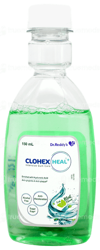 Clohex Heal Mint Flavour Sugar Free Intensive Gum Care 150ml