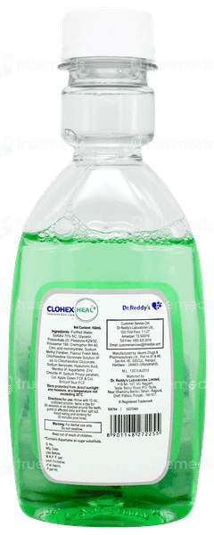 Clohex Heal Mint Flavour Sugar Free Intensive Gum Care 150ml Clohex Heal Mint Flavour Sugar Free Intensive Gum Care 150ml