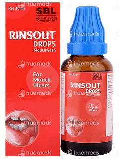 Sbl Rinsout Drops Mouthwash 30 ML