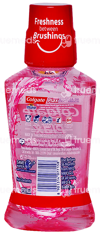 Colgate Plax Gentle Care Alcohol Free Mouth Wash 250 ML