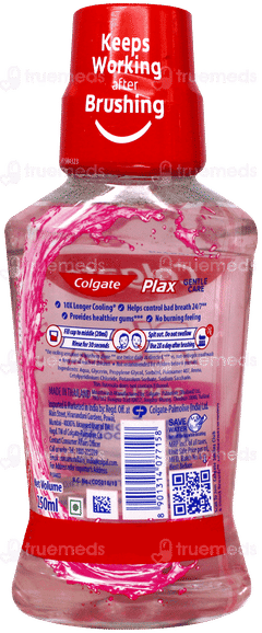 Colgate Plax Gentle Care Mouthwash 250Ml